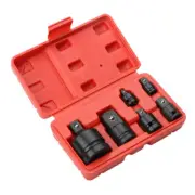 6PCS Reducer & Sleeve Adapter Socket Wrench 1/4 1/2 3/8 3/4 Drive Air8868