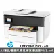 【HP 惠普】搭1黑高容量墨水OfficeJet Pro 7740 A3旗艦噴墨多功能複合機(雙層紙匣)