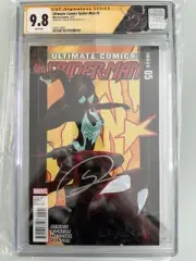 Ultimate Spider-Man #5 CGC 9.8 Signed Shameik Moore - Miles Spider-Verse Rare!