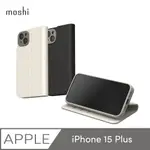 【MOSHI】IPHONE 15 PLUS OVERTURE 磁吸可拆式卡套型皮套