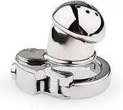 Porous Chastity Cage Metal Chastity Lock Penis Cage Adjustable Cock Ring Male Bondage Erection Chastity Lock Chastity Device