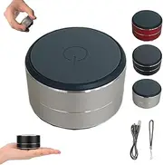 Buzzgo Speaker, Buzzgo Echo Speaker, Bluetooth Mini, 2025 New Bone Conduction, Portable Small Wireless with Suction Cup for Home, Outdoor, Travel (Silver)