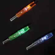 3Pcs Arrow Nocks Lighted Nocks Light Up Arrow Bows Tail LED Lighted Nocks