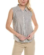 Michael Stars Monique Button-Down Tank