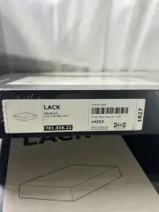 Ikea LACK 092803 Black Floating Shelf 11 3/4 x 10 1/4 New Sealed 30 cm x 26 cm