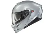 SCORPION EXO EXO-GT930 Transformer Helmet Silver Fits XL - Modular Full &
