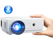 Mini Projector 1080P Portable Projector, Compatible with Ios/Android/ Windows/Tv