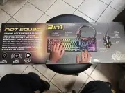Game Punk Riot Squad Keyboard Headset Mouse