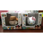 迪士尼 TSUM TSUM 迴力小汽車 胡迪+KITTY(2隻合售)