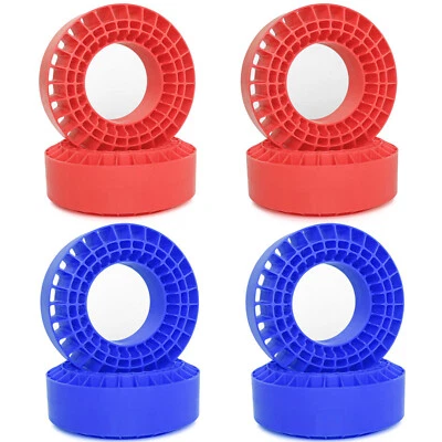 4PCS 1/10 RC Crawler Car 1.9" Wheel Tires Silicone Rubber Inserts For SCX10 TRX4