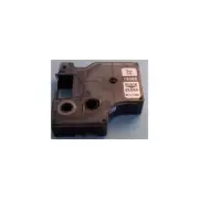 GA1143 TAPE, 9MM BLK/CLR PERM POLYESTER, DYMO, 18508-R1