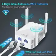 Edtiske 1200Mbps Dual Band WiFi Extender (5GHz/2.4GHz) Signal Booster