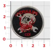 MARINE CORPS MALS-26 WOLVERINES HYDRAULICS CDI EMBROIDERED HOOK & LOOP PATCH