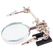 Bst-168Z Magnifying Glass With Clips Magnifier Welding Rework Repair Hand Tools
