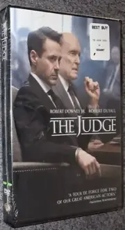 The Judge DVD Robert DuVall Downey Jr Billy Bob Thornton Vincent D’Onofrio NEW