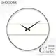 【iINDOORS】Loft 設計時鐘-簡約白橡40cm