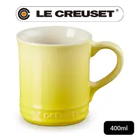 在飛比找PChome24h購物優惠-LE CREUSET-瓷器馬克杯 400ml (閃亮黃)