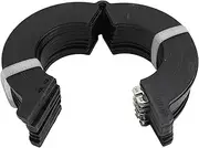 10Pcs 80mm Bucket Pin Shim Kit Engineering Plastic Replacement for Multiple Equipment Including 337 341 435 X335 X337 X341 Case 580K 580M 304CR ISJ 305CR ISJ Doosan S55 V S75 V