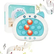 Zayin Pop It Game Fidget Toys, Bubble Stress Pop Light Up Game, Handheld Fast Speed Pushing Game, Autism Sensory Toys,for 3-12 Year Old Girls Boys Christmas Stocking Fillers Gifts