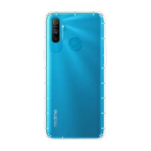 【RedMoon】realme C3 / 5 / 6i 防摔透明TPU手機軟殼