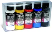 Acrylicos Vallejo Premium Basic Opaque 5 Colour Set