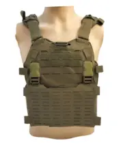 Quick-Release Plate Carrier Ranger Green