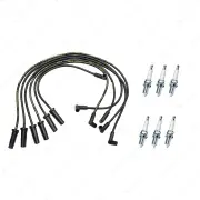 Bosch Ignition Leads + 6 Denso Iridium Power Spark Plugs for Holden Commodore VG