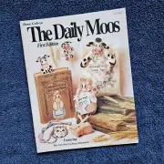 THE DAILY MOOS First Edition By Rose Calton Tole Painting Pattern Book