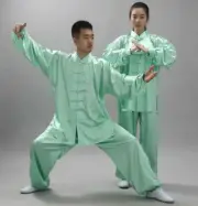 Faux Silk Satin Tai chi Suit Kung fu Martial arts Uniform Wing Chun Top & Pants