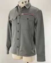 FOURLAPS Gray Heather EXPLORER Snap Front Lined Shirt Jacket SMALL NWT