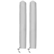1 Pair Wiper Blade Sleeves Car Windshield Wiper Blade Covers Truck Wiper Blade Protective Covers Grey 65.00X10.00X0.10CM