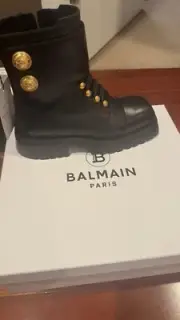 Balmain Ranger Boots - Size 38 - Brand New With Box & Dust Bag