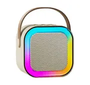 Kids, Mini Karaoke Machine By Uluck portable Bluetooth speaker with wireless mic