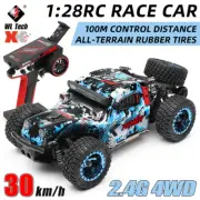 Wltoys 284161 4WD 1/28 RC Rally Drift Car 30km/h RC Race Car 3 Battery US RTR