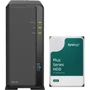 Synology DS124 1-Bay NAS 1GB RAM 16TB Synology Plus Drive Assembled and Tested