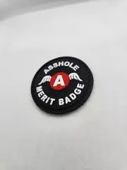 Merit Badge 3D PVC Tactical Morale Patch – Hook Backed