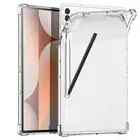 Clear Case for Samsung Galaxy Tab S10 Plus 12.4" Tablet Shockproof Bumper Cover