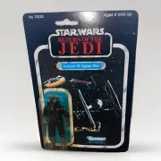1983 Kenner Star Wars Return Of The Jedi Imperial TIE Fighter Pilot 77-Back MOC