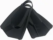 Swim Fins, Kids Youth Adults Swim Flippers for Lap Swimming, Silicone Short Blade Flippers Left/Right Custom Design, US Sizes 6.5-10.5