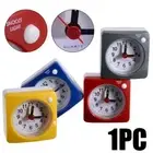 No Tick Battery Operated Number Clock Home Decor Alarm Clock Bedside Clocks