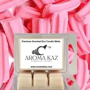 Musk Stick Lollies Premium Scented Candle Melts 80hr Clam Packs Hand Poured