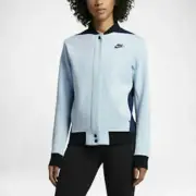 SZ MEDIUM Nike Tech Fleece Destroyer Pullover Jacket Womens Full Zip 835544-411