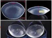 Silicone Bra Inserts For Breast Enhancement Push Up Cleavage Transparent