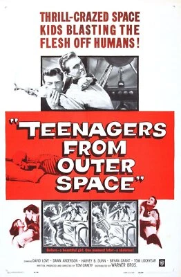 Teenagers From Outer Space 01 Movie Wall Art Poster Print Pick A Size Lot Up