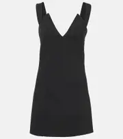 [Givenchy] Givenchy Crêpe minidress AU 10 black