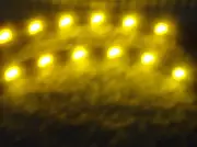 YELLOW 12" 5050 SMD LED 2 STRIPS MITSUBISHI ALL MODELS TOTAL 24 LED 5050SMD LEDS