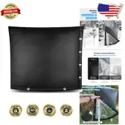 Secure Fit Water-Resistant Backflow Cover - 30"W x 24"H, Easy Installation