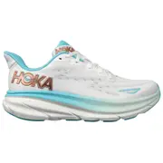Hoka Women's Clifton 9 Running Shoes Frost/Rose Gold (US 7-10)