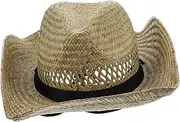 [OATIPHO] Straw Hats for Men Hat Costume Visor Hat for Men Wide Brim Hat Grass