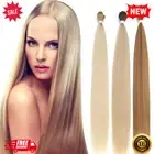 Piano Blonde Straight Hair Bundles Smooth Yaki Synthetic Extensions Full to End